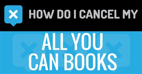 How to Cancel All You Can Books: A Multi-Layered Discussion